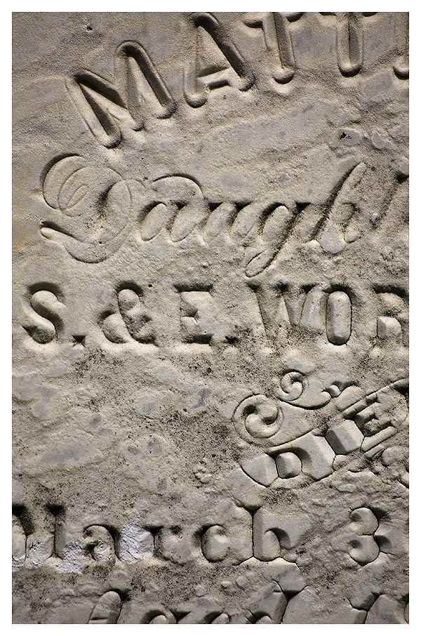 tom davie   tombstone typography