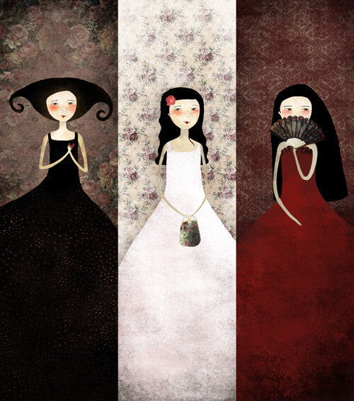anne-julie aubry 法国插画家 .