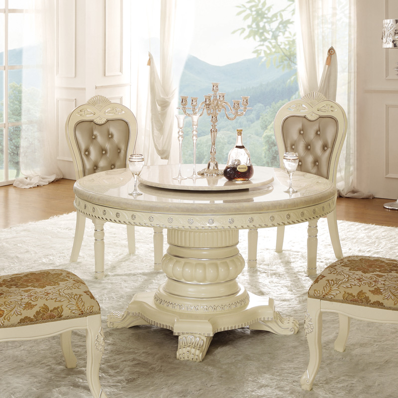 欧式圆形餐桌