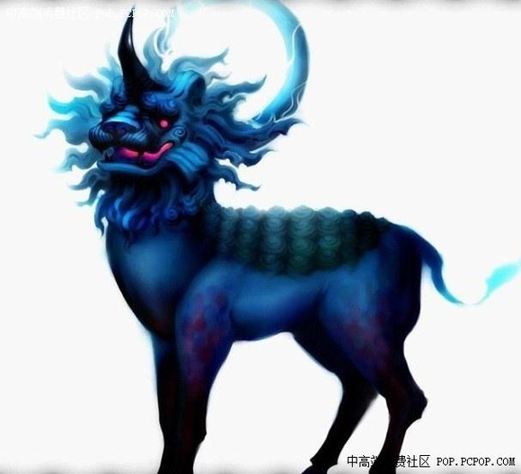 《獬豸》 xiè zhì 它身形大者如牛.