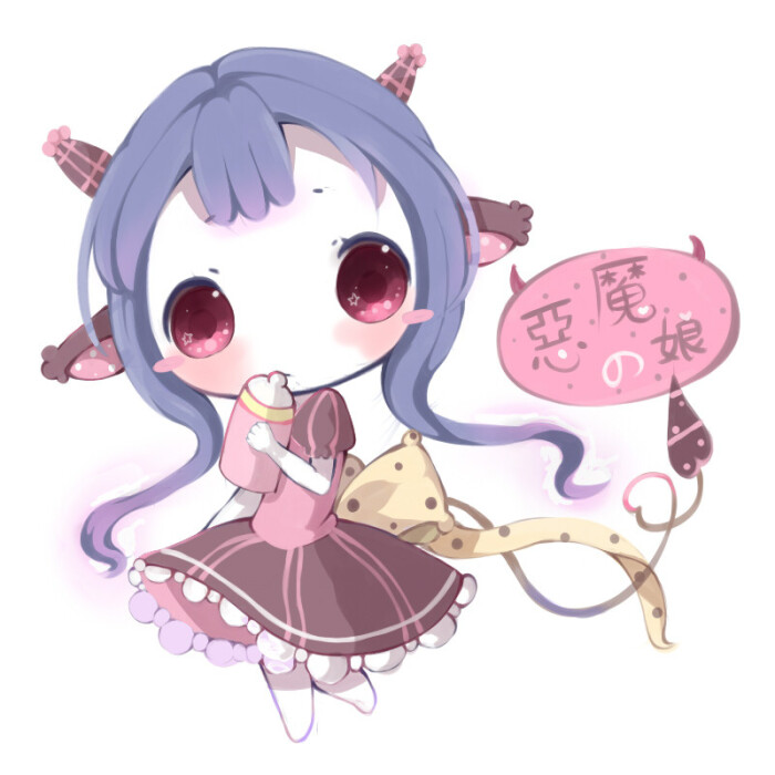 糯米酱 的插画 恶魔女