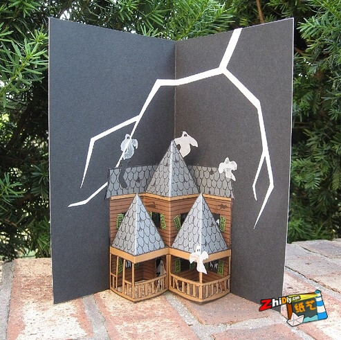 立体卡片(pop-up card)欣赏 纸艺网