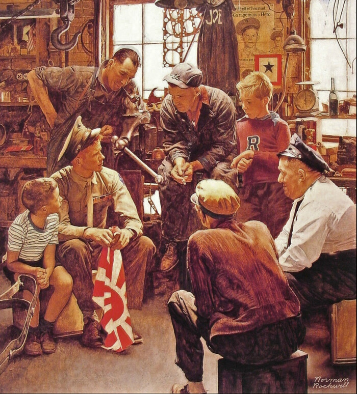 【插画】诺曼·洛克威尔(norman rockwell,1894年2月3日