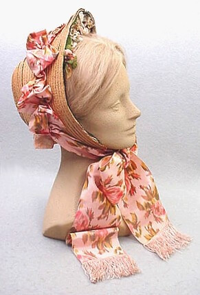 1860s bonnet