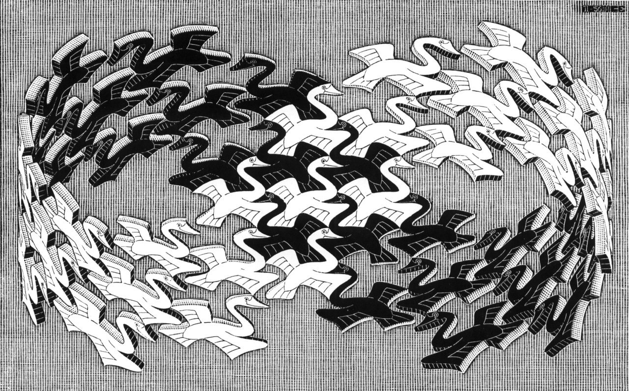 【图形艺术】 荷兰艺术家 m.c.escher 摩里茨·科奈里斯·埃舍尔