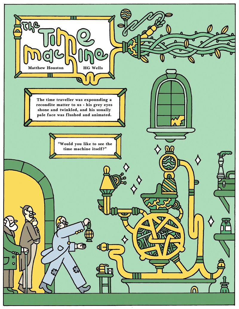 【卡通】"the time machine" 时间机器 | matthew houston, 美国
