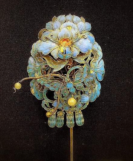 点翠簪子,如此美好!-嘀咕网   收集高清