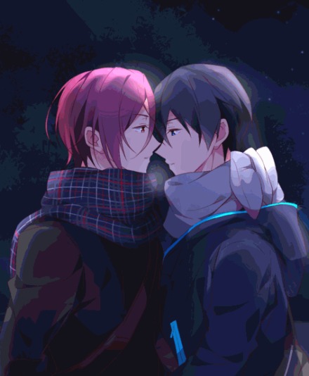腐free##遥凛# はるりん诘め 画师=いいんちょ [pixiv]【侵删】 id=