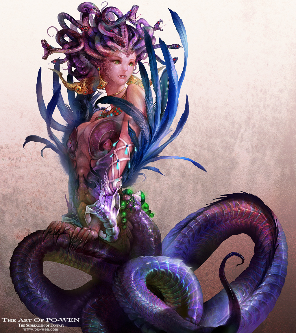 蛇发女妖–梅杜莎