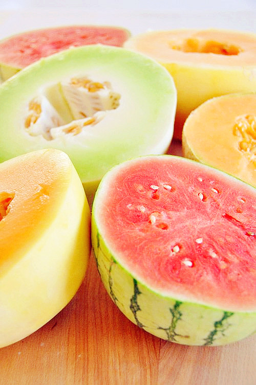 创意,摄影,西瓜,哈密瓜,甜瓜,水果