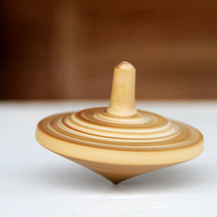 传统木陀螺的玩法图片