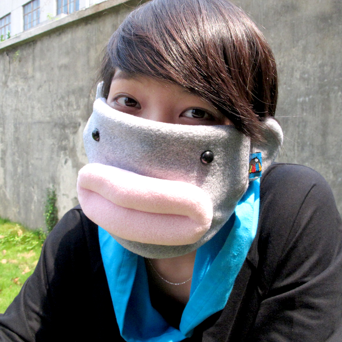 克叽叽护耳口罩萌可爱创意搞怪秋冬保暖防尘