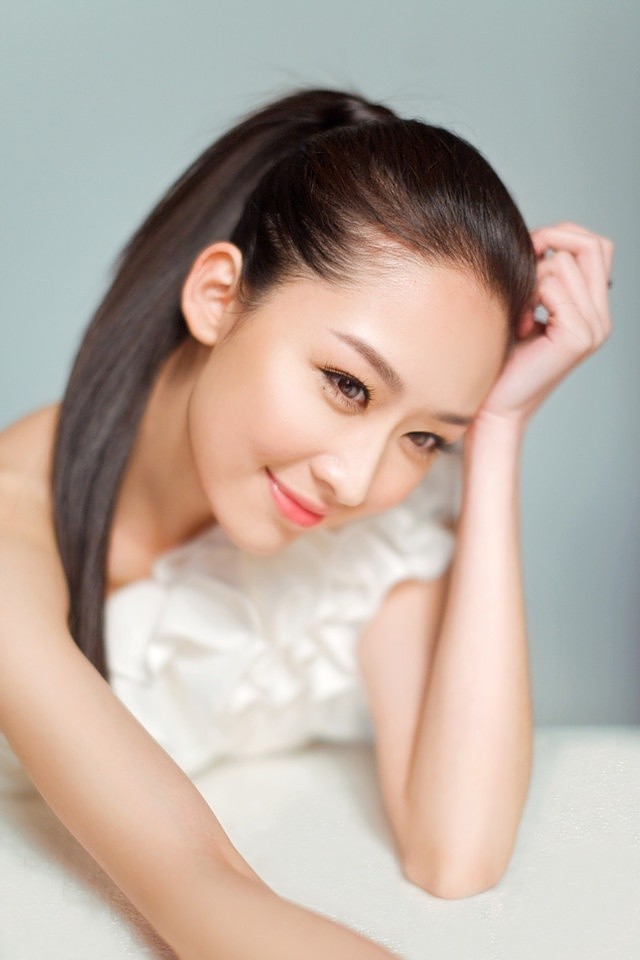 美女笑容如阳光一般