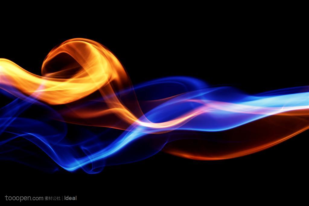 烟雾弥漫炫彩动感光晕波浪背景底图图片素材下载,现在加入素材公社