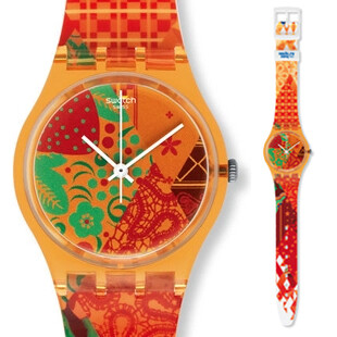 swatch斯沃琪索契冬季奥运会特别款纪念腕表go