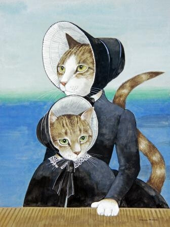 中世纪猫——英国susan herbert作品