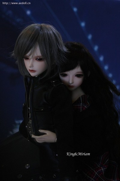 日本 动漫 sd娃娃 bjd 玩具 人偶 爱情 情侣 情人
