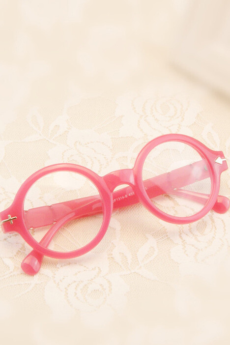 阿拉蕾,圆框眼镜,复古,眼镜,眼镜架,眼镜框,近视眼镜架,韩版,平光镜