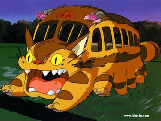 【龙猫】猫咪公交车