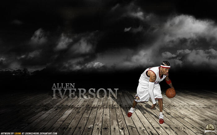 篮球球星阿伦·艾弗森allen iverson高清壁纸1920x1200 uedso.