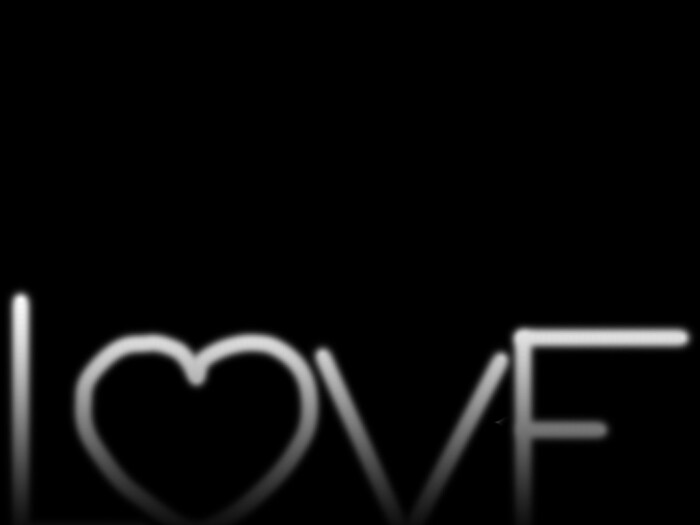 love黑白壁纸
