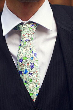 领带摆设造型图片
