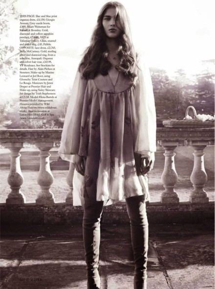 harper"s bazaar uk may 2014 elena bartels by david slijper http