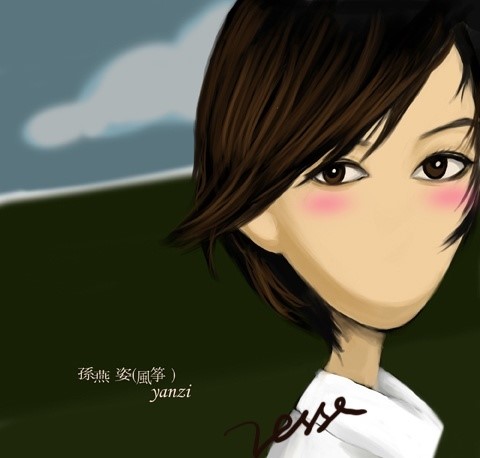 【孙燕姿卡通专辑封面】 风筝(2001年)