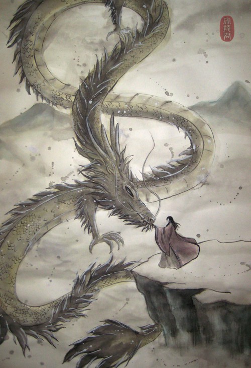 以剑之名_古风插画图片   aladd设计量贩