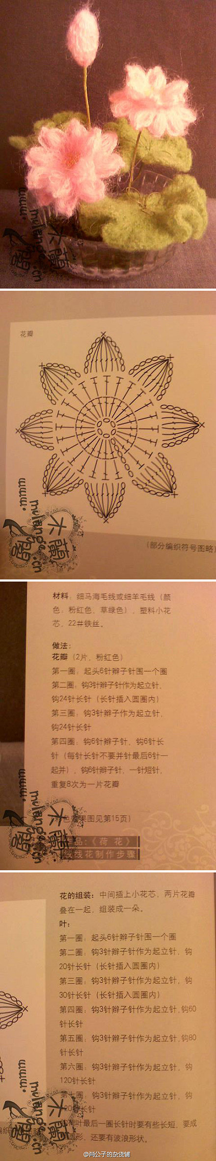 【引用】一线连钩针图解集 br /> -嘀咕网