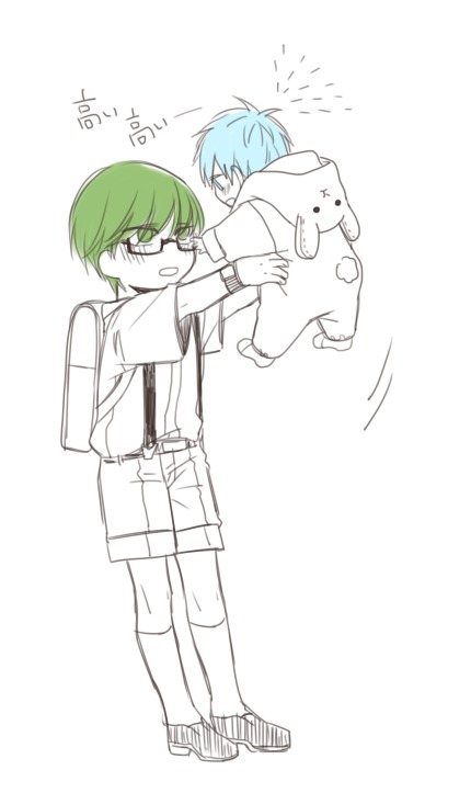 绿间真太郎#黑子哲也 推特@kurobann