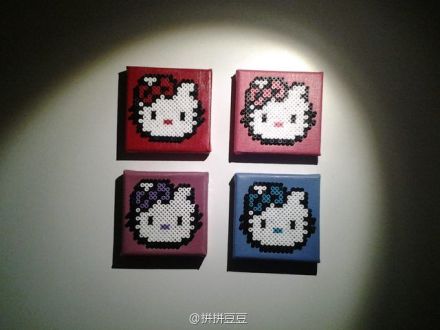 hellokitty40周年# #拼拼豆豆