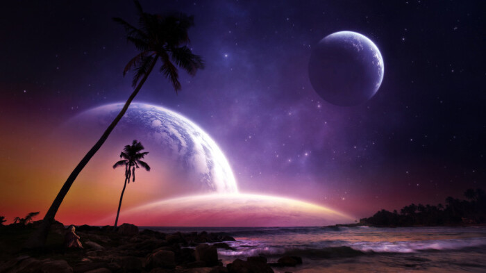 宇宙星空梦幻风光桌面壁纸 1920x1080