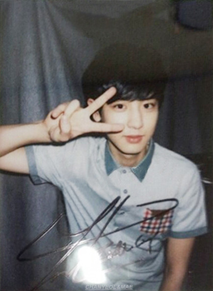 exo`朴灿烈 ivyclub 拍立得