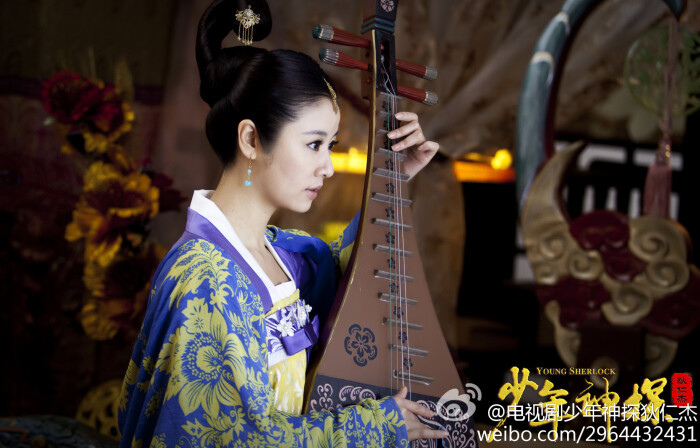 美人~琵琶~yin《少年神探狄仁杰》林心如饰演 武媚娘.点开大图.