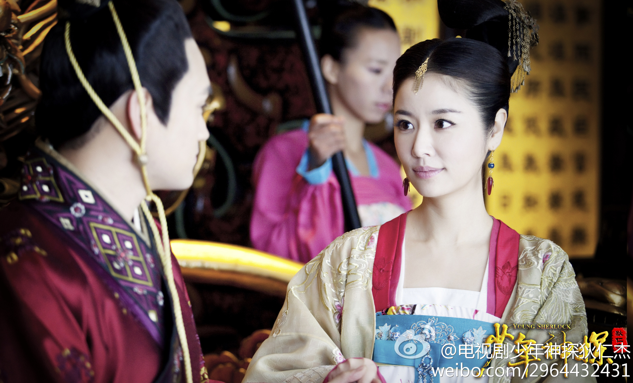 【凉凉和黄桑】yin《少年神探狄仁杰》林心如(饰武媚娘)袁弘(饰李治)