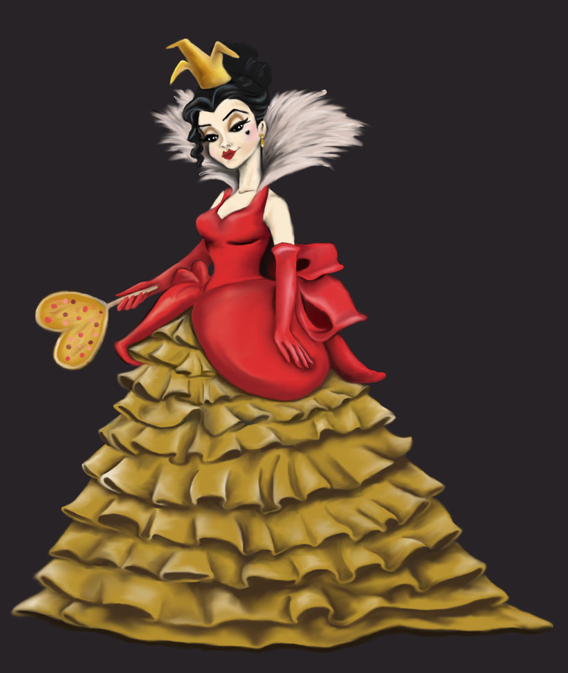 queen of hearts - villains designer collection by katifisen
