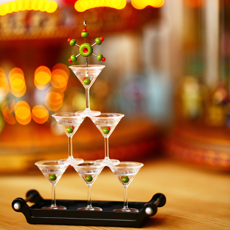 美国hallmark 欢乐的鸡尾酒塔派对