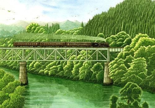4月13日 16:28   关注   列车上的旅行:驿站人家 - 治愈系图片