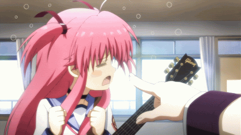 动漫gif~-天使的心跳