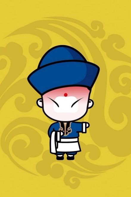 q版插画,京剧也可以萌萌哒!