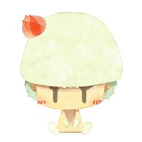 萌萌的情侣头像 id:梁阿渣