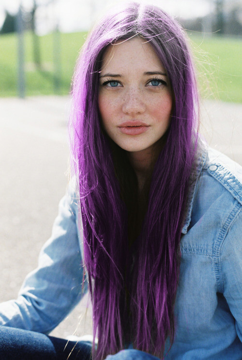妈妈我也想要紫头发