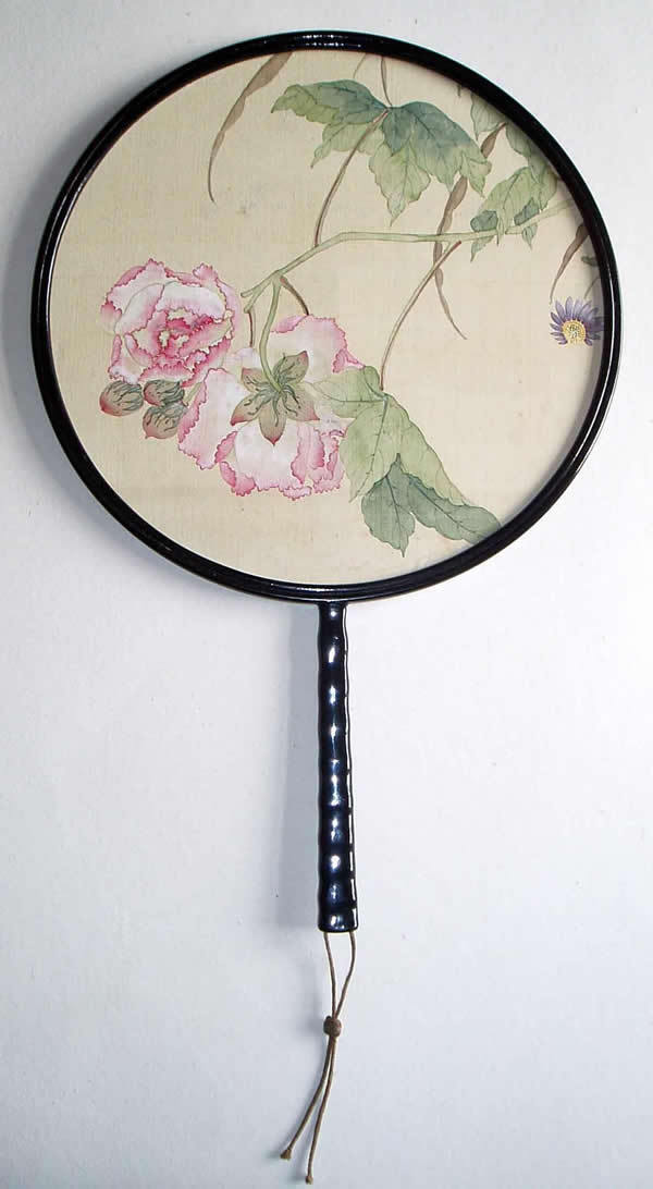 中国四大名扇欣赏 【绫绢扇-浙江】