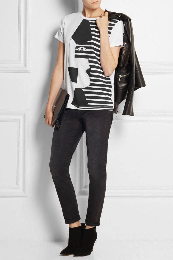 mumsesame  2014年9月27日 3:14   关注   dagmar|面部印花纯棉针织 t