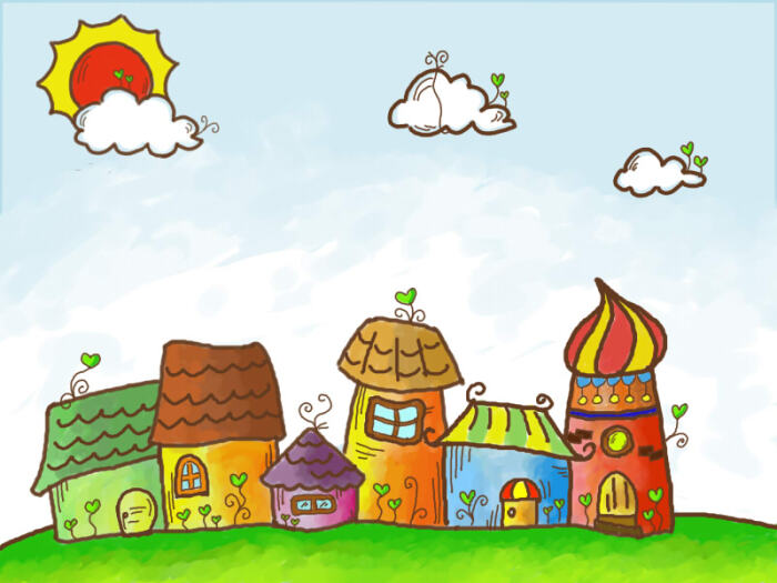 查看《童话世界 儿童插画 原创 背景插图 》原图,原图尺寸:800x600