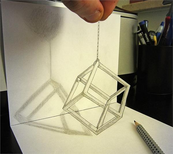 3d铅笔画