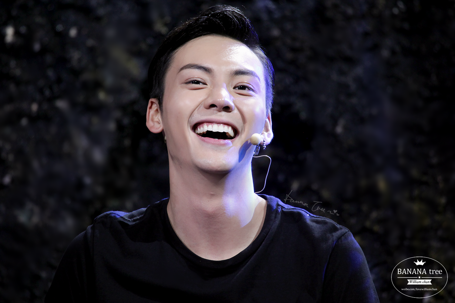 我们都爱笑录制 @william威廉陈伟霆 行程繁忙也要照顾好自己 牙齿精