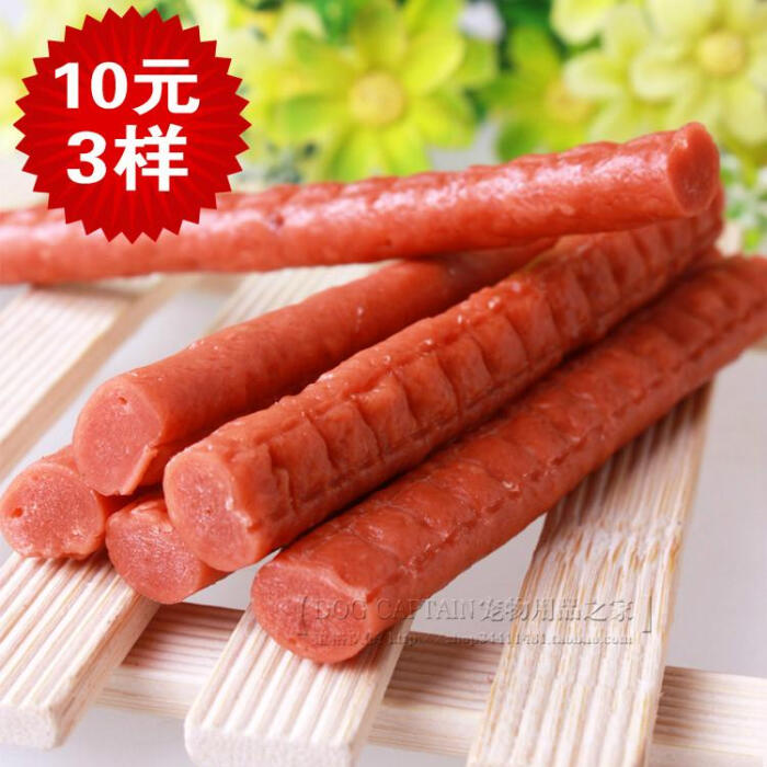 10选3 乐奇氏精制鸡肉棒86g 狗狗零食 肉条 磨牙键齿 训练零食