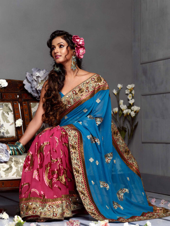 曼妙优雅的印度古典传统服装
